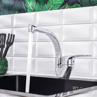 Смеситель для кухни BOOU B8206-9F хром